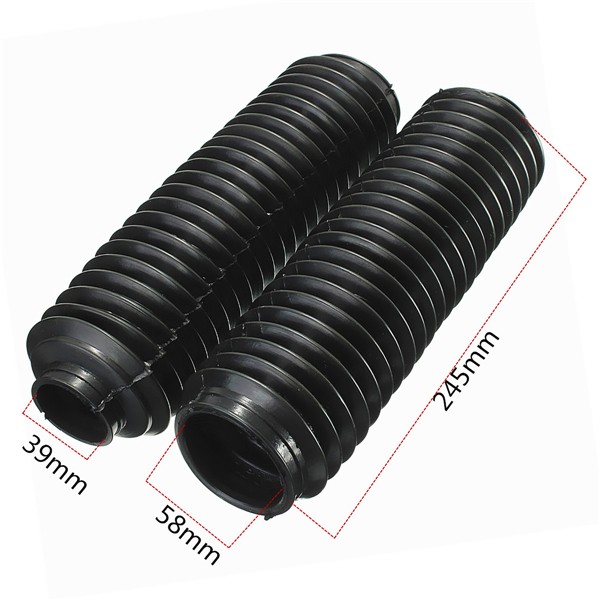 Motorcycle-Fork-Rubber-Gaiters-Boots-Gaitor-Cover-245x58x39mm-1019340