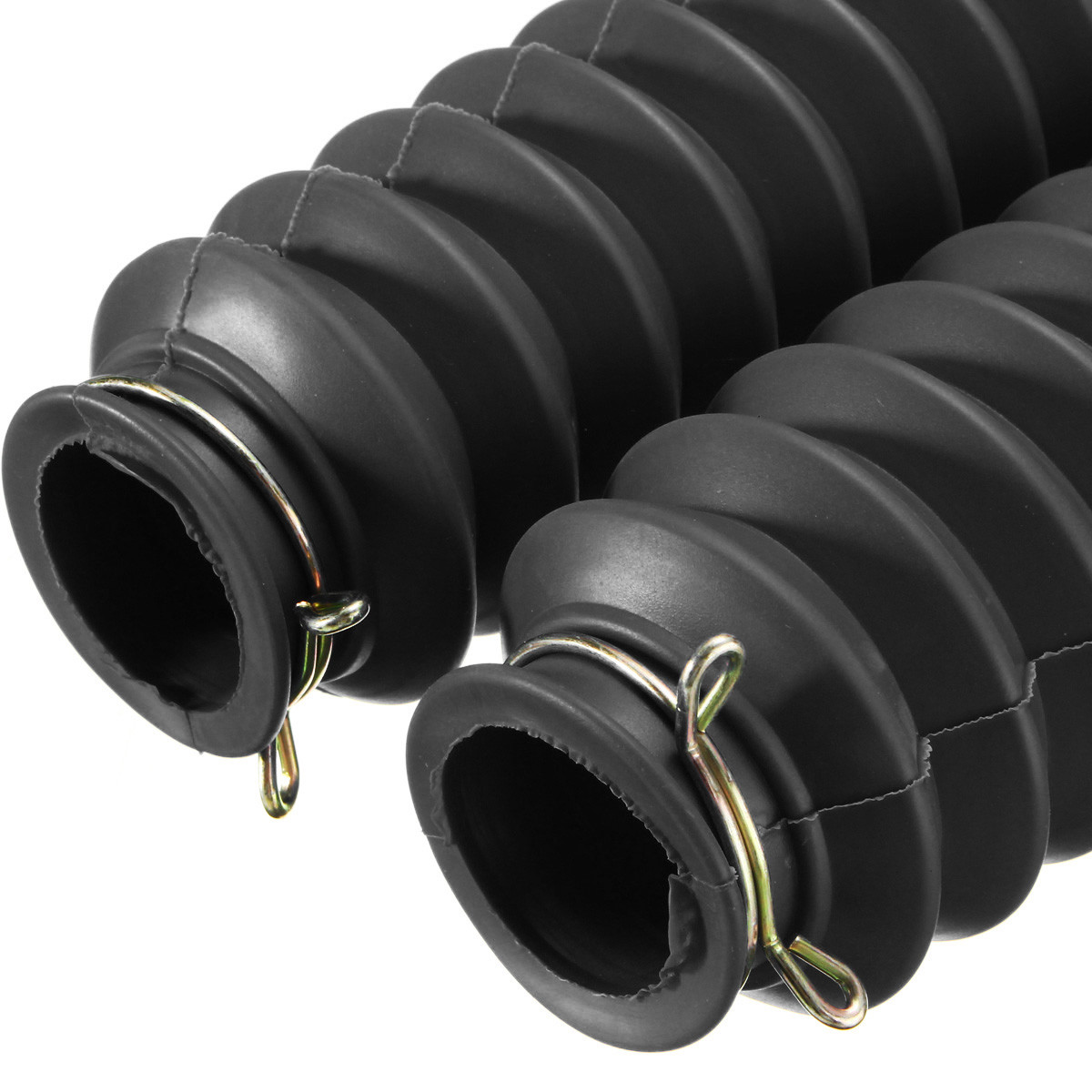 Pair-Motorcycle-Rubber-Front-Fork-Cover-Protector-Gaiters-Boot-Gaitor-4-Colors-1104217