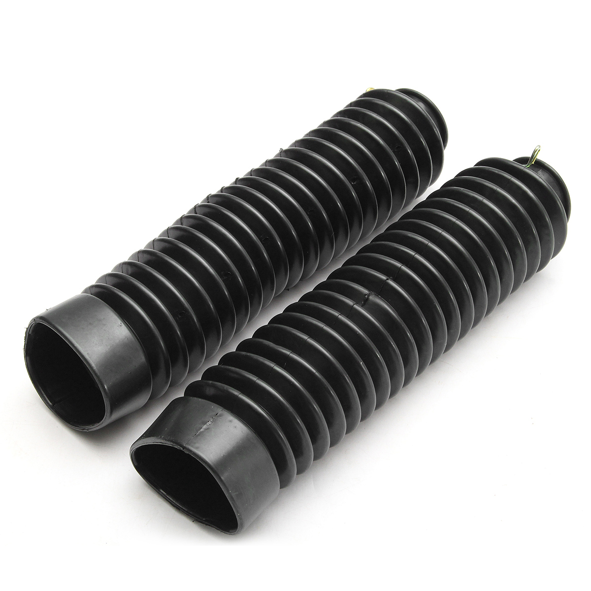 Universal-Motorcycle-Rubber-Fork-Shock-Boots-Gaiters-Dirt-Bike-Dust-Cover-1093974