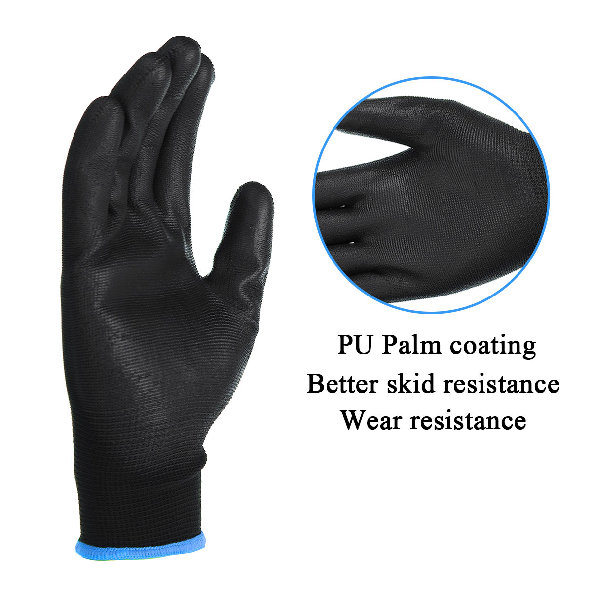 12-Pairs-Nylon-PU-Palm-Coated-Protectors-Works-Gloves-Motorcycle-Anti-Static-Replace-SML-1826293