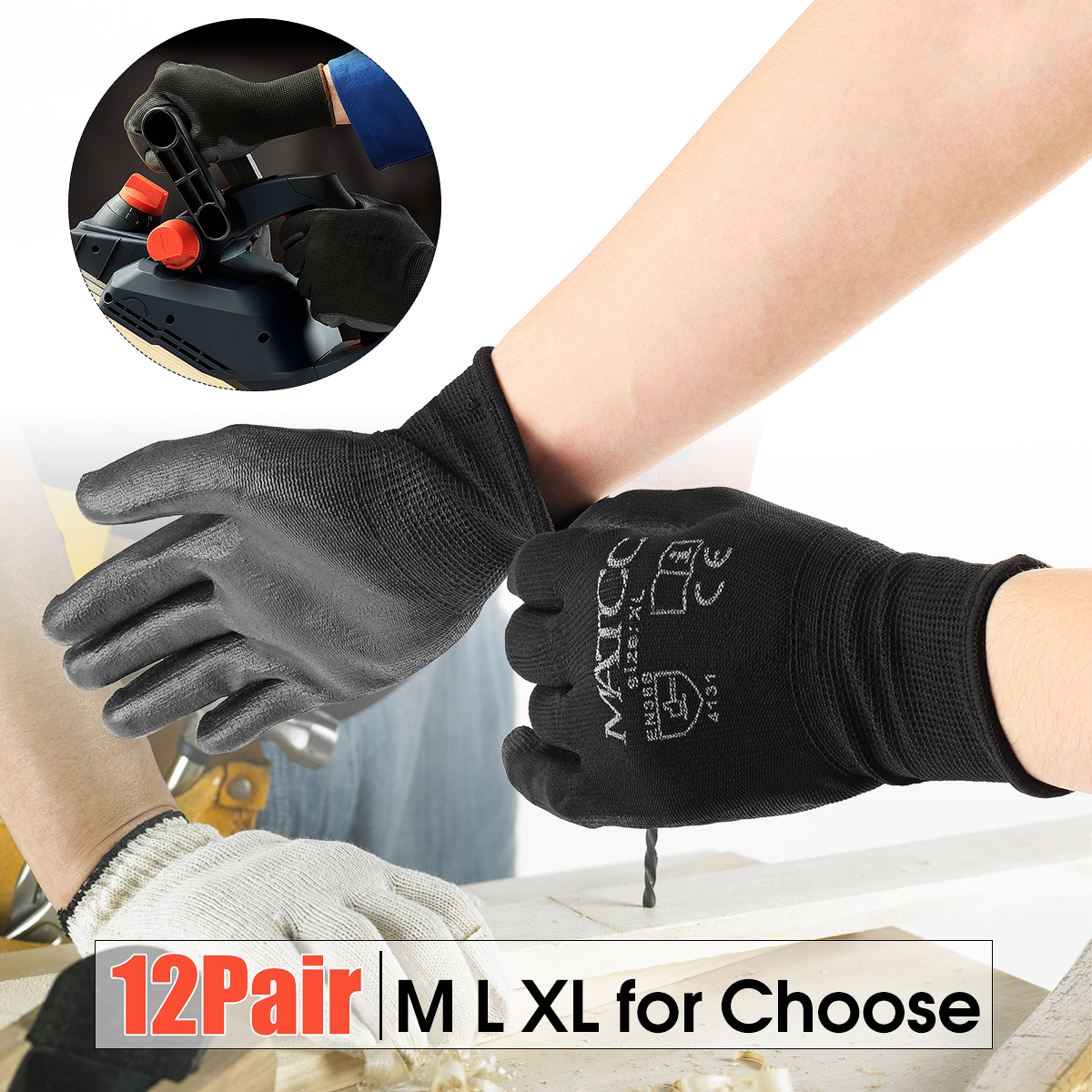 12Pairs-PU-Nitrile-Coated-Safety-Work-Gloves-Garden-Builders-Grip-Anti-slip-Size-MLXL-1237175