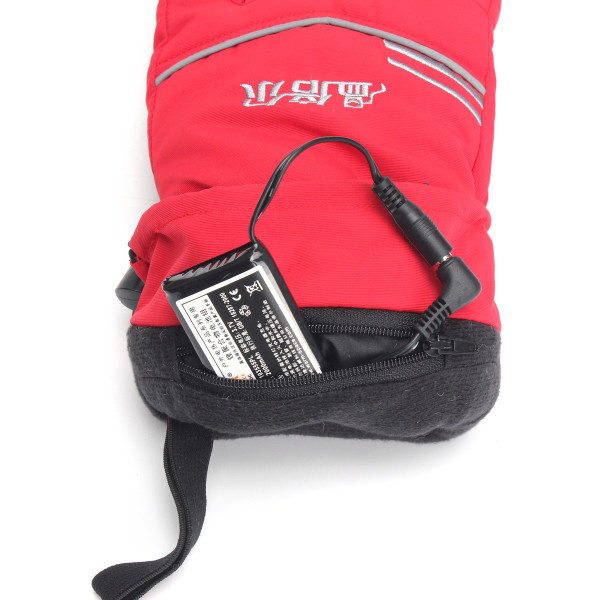 37V-2000MA-45deg-Electric-Heated-Warmer-Gloves-Motorcycle-Motor-Bike-Outdoor-Skiing-Climbing-Red-M-X-1112883