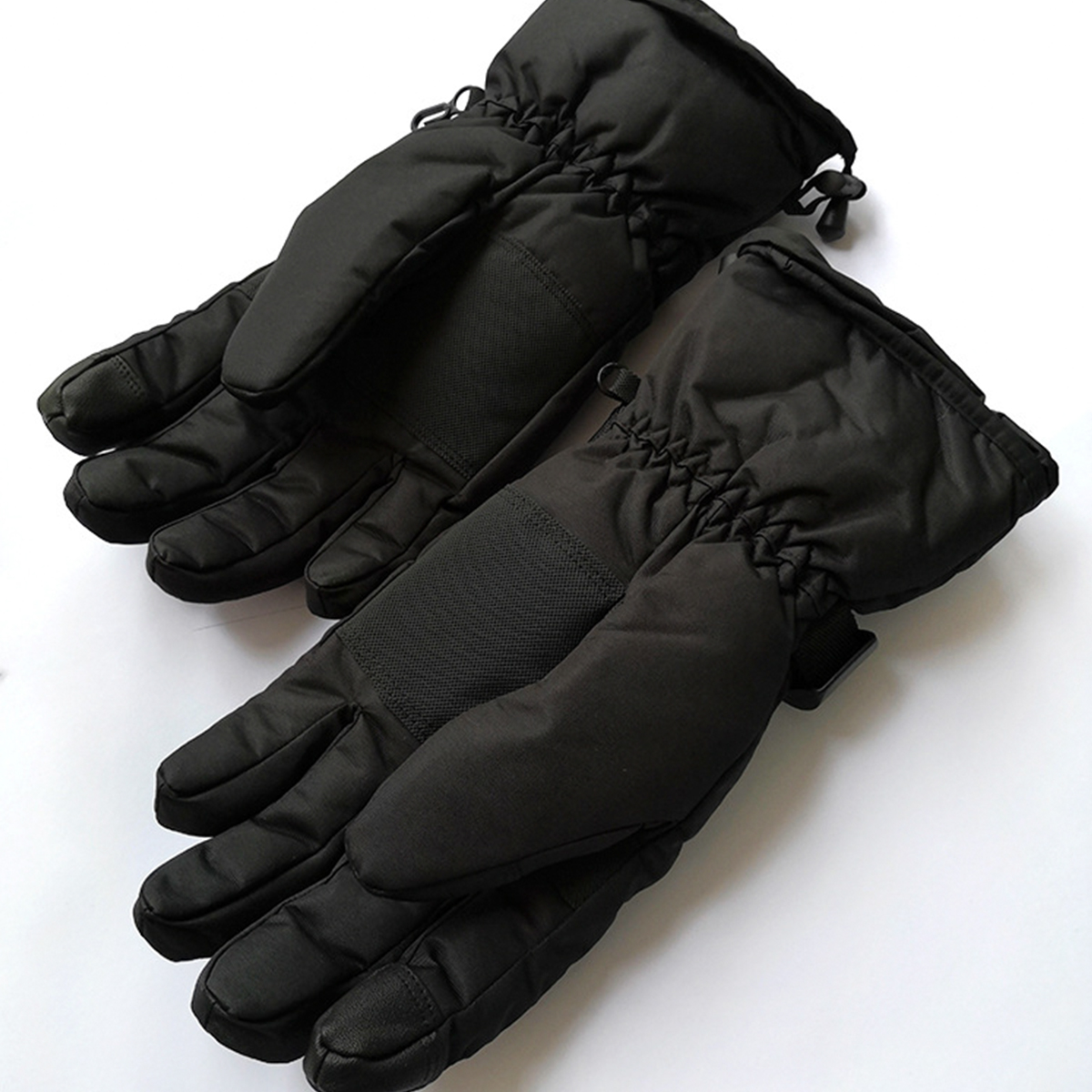 37V-Rechargeable-Temperature-Adjustable-Eletirc-Heated-Gloves-Riding-Skiing-Black-1727876