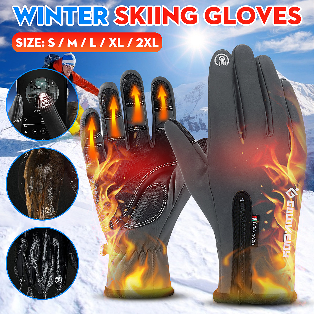 Adults-Touch-Screen-Gloves-Zipper-Thermal-Winter-Sports-Warm-Motorcycle-Full-Finger-Mittens-1607724