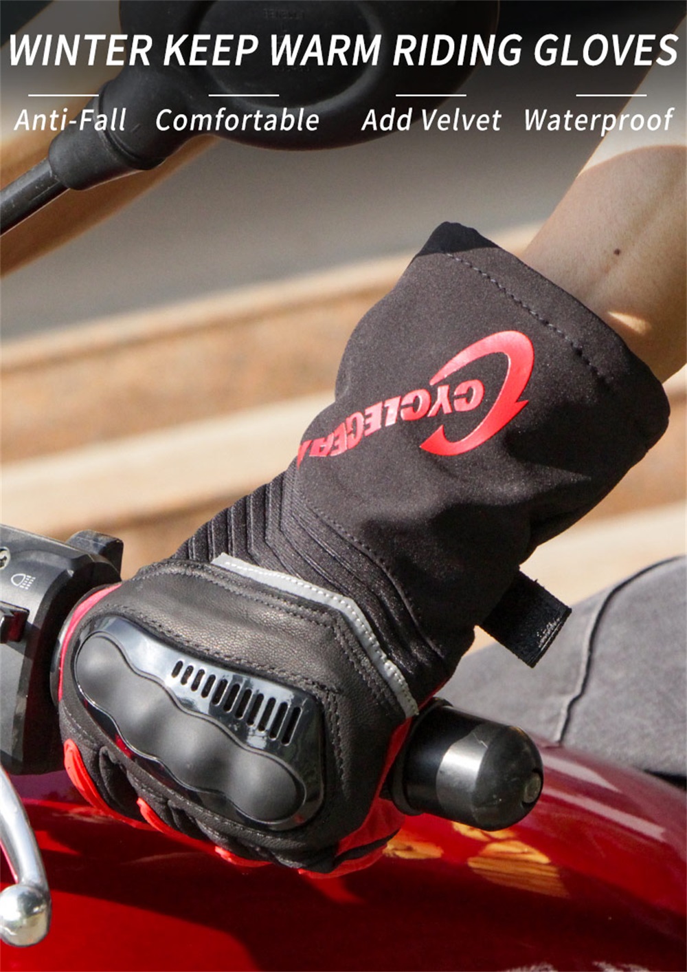 CYCLEGEAR-CG676-Waterproof-Motorcycle-Gloves-Warm-Full-Finger-Touch-Screen-Thickening-Gloves-Four-Se-1815121