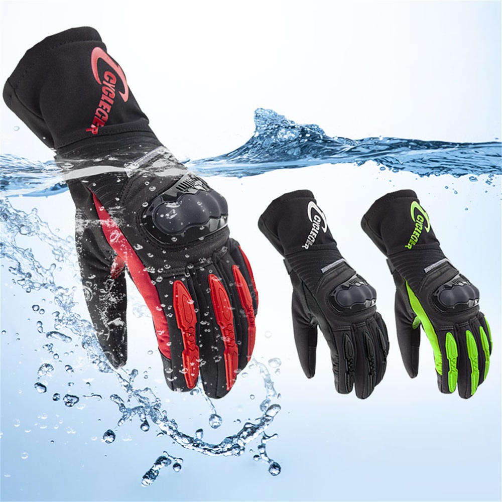 CYCLEGEAR-CG676-Waterproof-Motorcycle-Gloves-Warm-Full-Finger-Touch-Screen-Thickening-Gloves-Four-Se-1815121