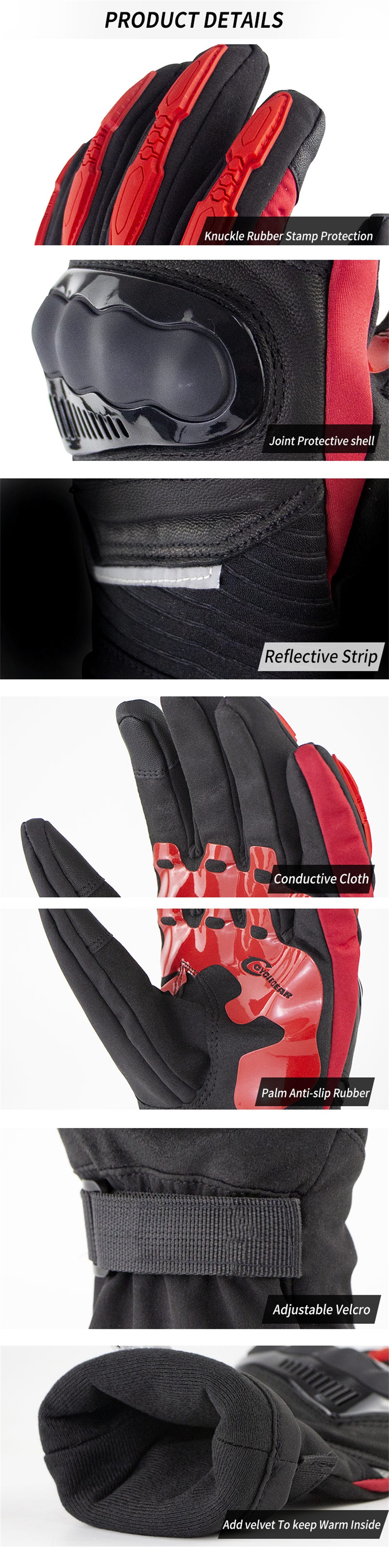 CYCLEGEAR-CG676-Waterproof-Motorcycle-Gloves-Warm-Full-Finger-Touch-Screen-Thickening-Gloves-Four-Se-1815121