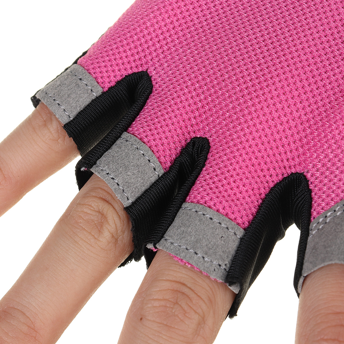 Cycling-Fingerless-Gloves-Women-Breathable-Anti-Skid-Half-Finger-Gloves-Workout-Gym-Weight-Lifting-S-1726595