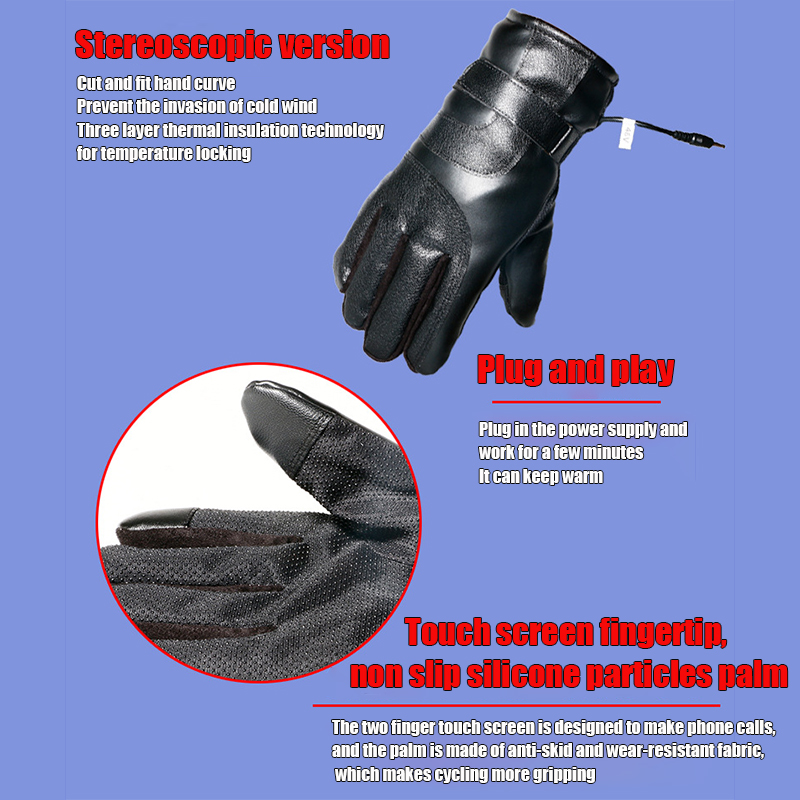 DC-12V--USB-5V-Winter-Electric-Heated-Full-Finger-Gloves-Windproof-Cycling-Warm-Heating-Touch-Screen-1802795