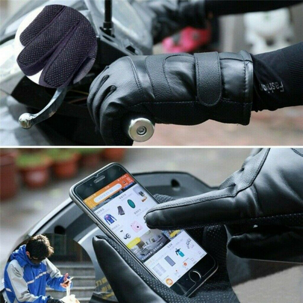 Electric-Heated-Gloves-Motorcycle-Heating-Glove-Winter-Warm-Waterproof-USB-1764322