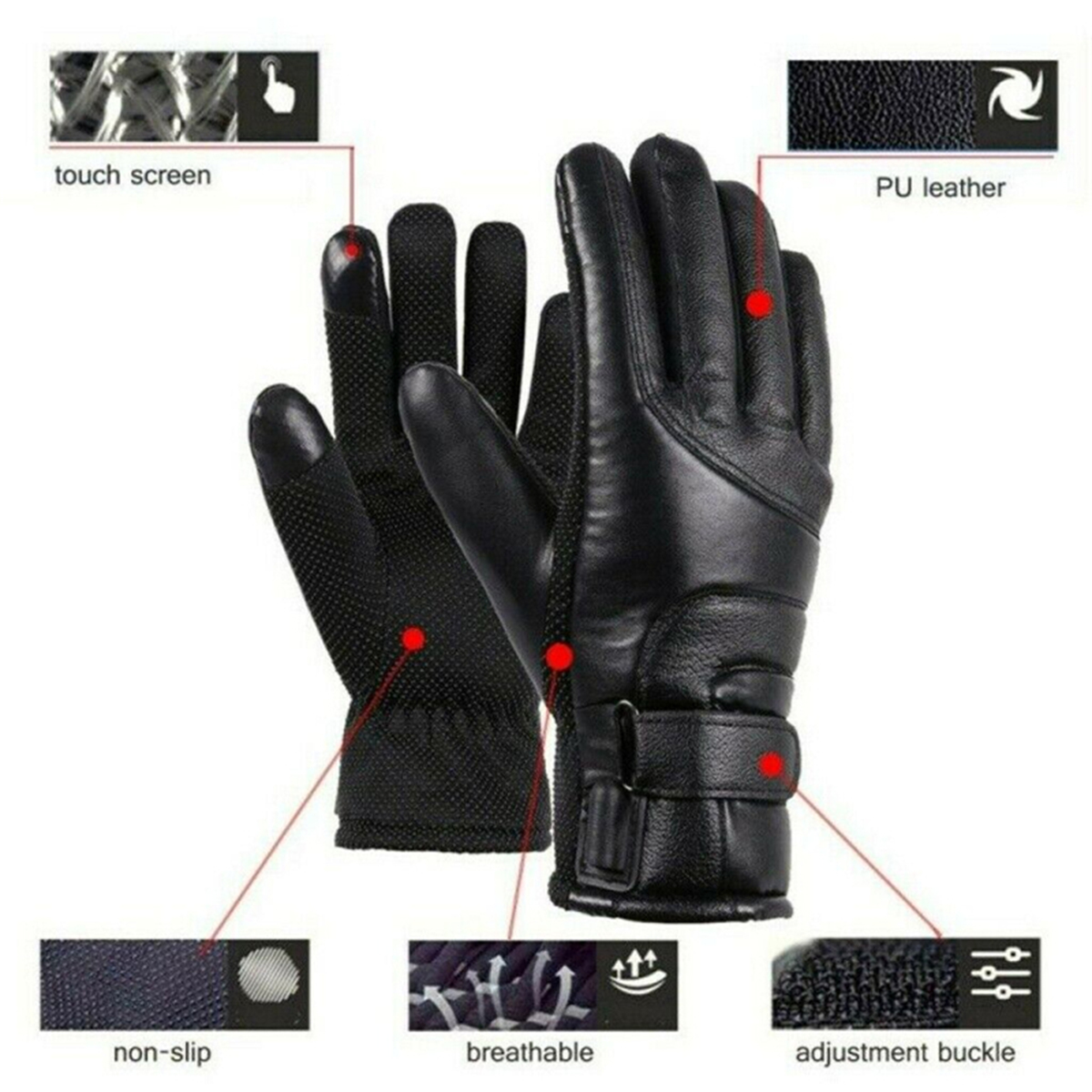 Electric-Heated-Gloves-Motorcycle-Heating-Glove-Winter-Warm-Waterproof-USB-1764322