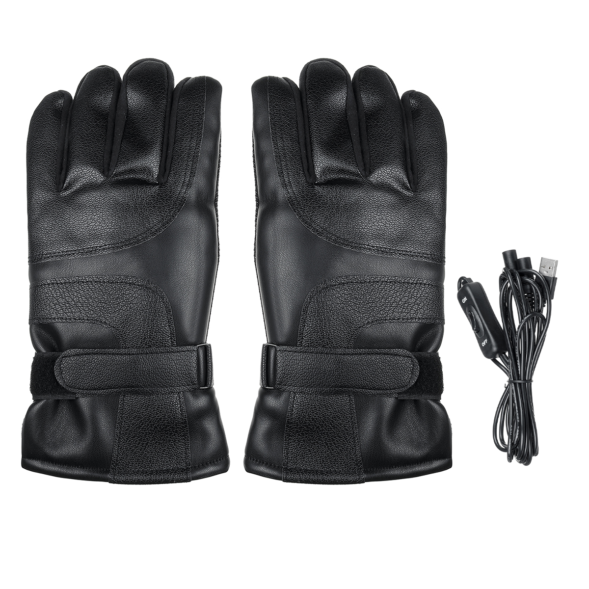Electric-Heated-Gloves-Motorcycle-Heating-Glove-Winter-Warm-Waterproof-USB-1764322