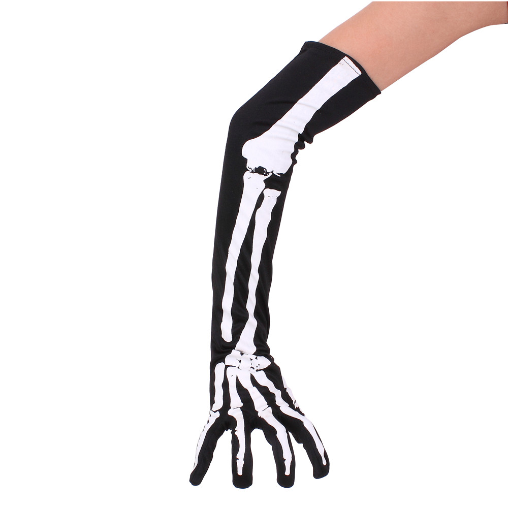 Long-Hand-Sleeves-Bones-Gloves-Halloween-Cosplay-Props-1359339