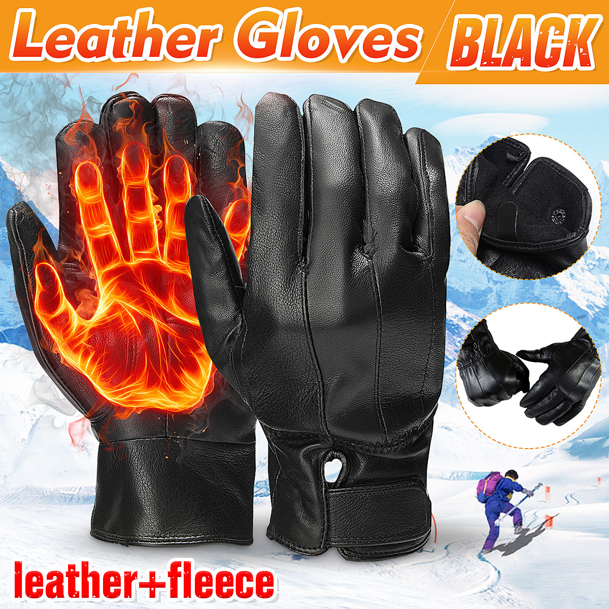 Men-Leather-Full-Finger-Gloves-Winter-Warm-Motorcycle-Driving-Black-Waterproof-1110505
