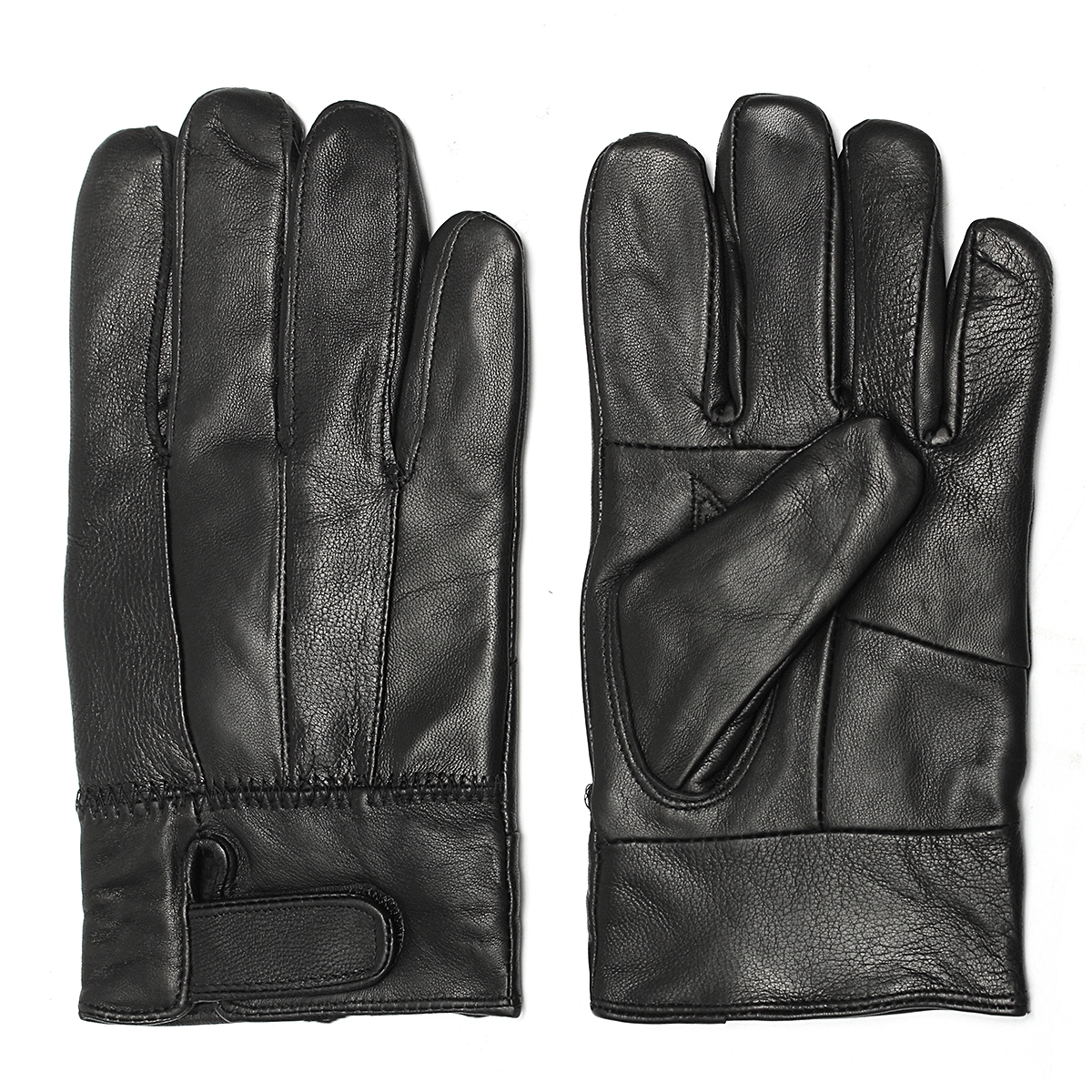 Men-Leather-Full-Finger-Gloves-Winter-Warm-Motorcycle-Driving-Black-Waterproof-1110505