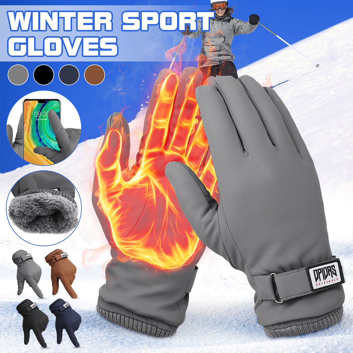Men-Winter-Skiing-Gloves-Touch-Screen-Warm-Sport-Outdoor-Snowboarding-Windproof-Thermal-1625038