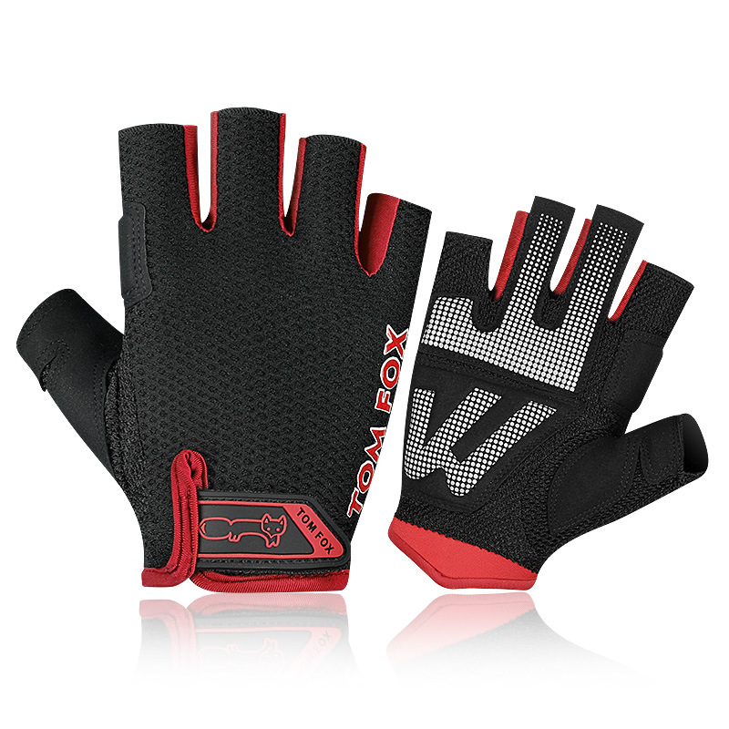 Men-Women-Half-Finger-Gloves-Fitness-Cycling-Motorcycle-Bike-Training-Gym-Exercise-Sports-1437315