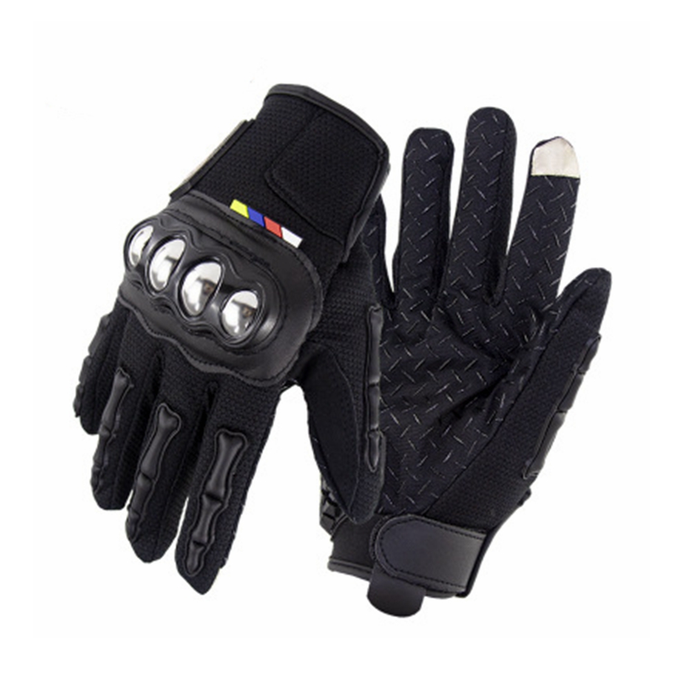 Motorcycle-Motocross-Gloves-Touch-Screen-Anticollision-Anti-slip-Full-Finger-Stainless-Steel-Riding-1520005