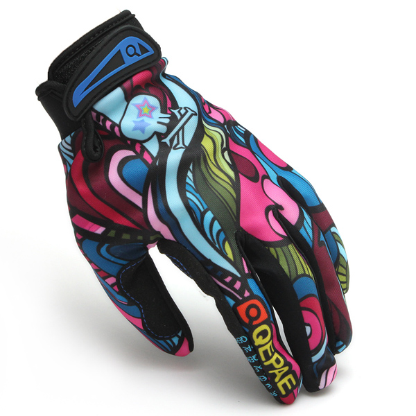 Motorcycle-Racing-Biker-Full-Finger-Gloves-Skeleton-Skull-Bone-919376