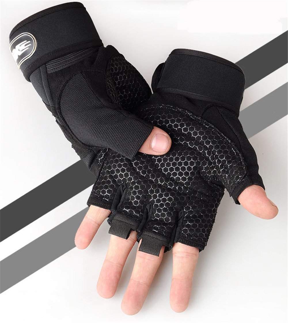 Motorcycle-Riding-Cycling-Fitness-Half-Finger-Protective-Gloves-Outdoor-Anti-skid-1426956