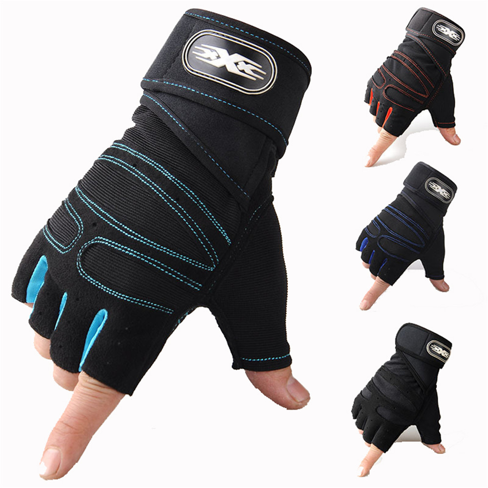 Motorcycle-Riding-Cycling-Fitness-Half-Finger-Protective-Gloves-Outdoor-Anti-skid-1426956