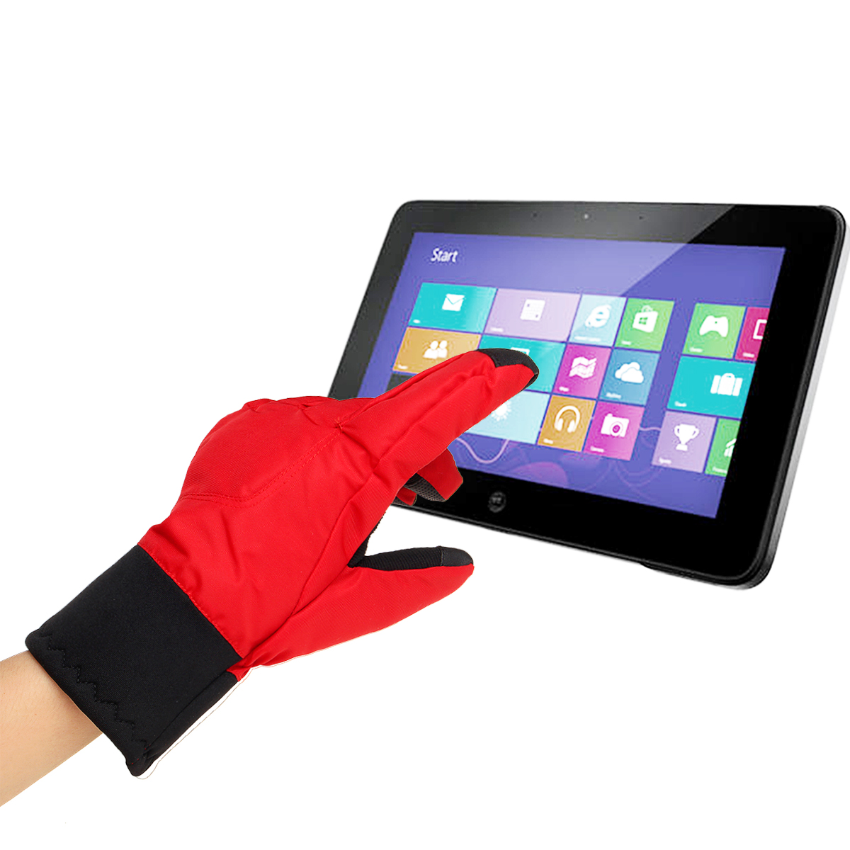 Motorcycle-Touch-Screen-Gloves-L-size-Winter-Warm-Windproof-Waterproof-Anti-slip-Thermal-Nylon-1359674