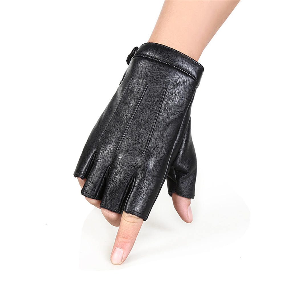 PU-Motorcycle-Half-Finger-Gloves-Thicken-Warm-Winter-Outdoor-Hunting-Fleece-Leather-1412804