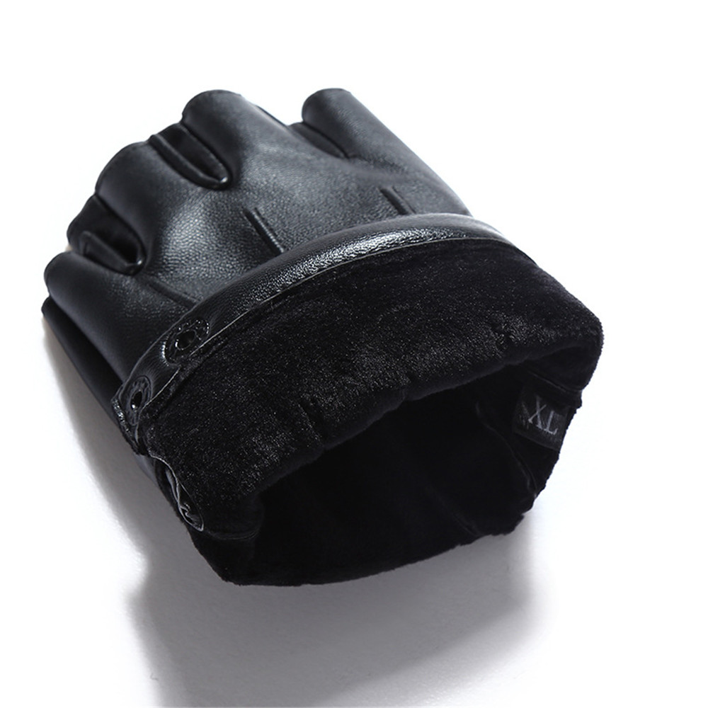 PU-Motorcycle-Half-Finger-Gloves-Thicken-Warm-Winter-Outdoor-Hunting-Fleece-Leather-1412804