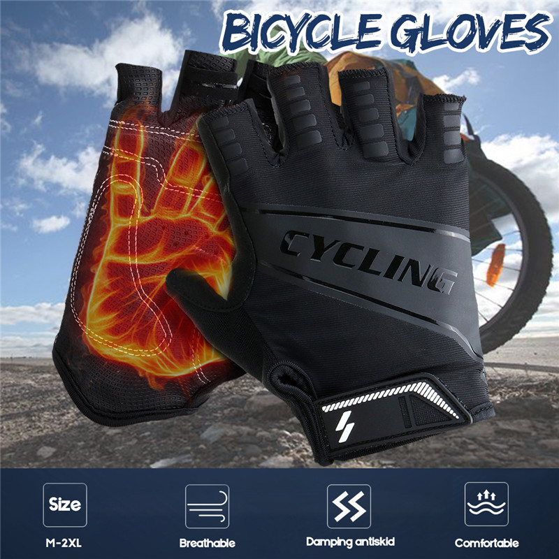 Pair-Bike-MTB-Outdoor-Fitness-Sport-Half-Finger-Gloves-Breathable-Cycling-Gear-Unisex-1631878