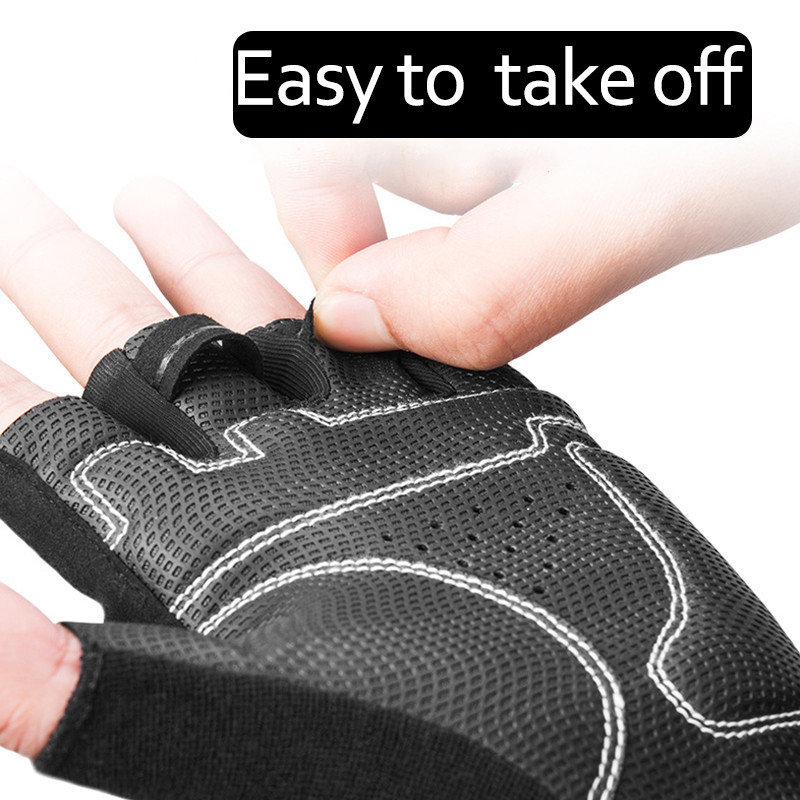 Pair-Bike-MTB-Outdoor-Fitness-Sport-Half-Finger-Gloves-Breathable-Cycling-Gear-Unisex-1631878