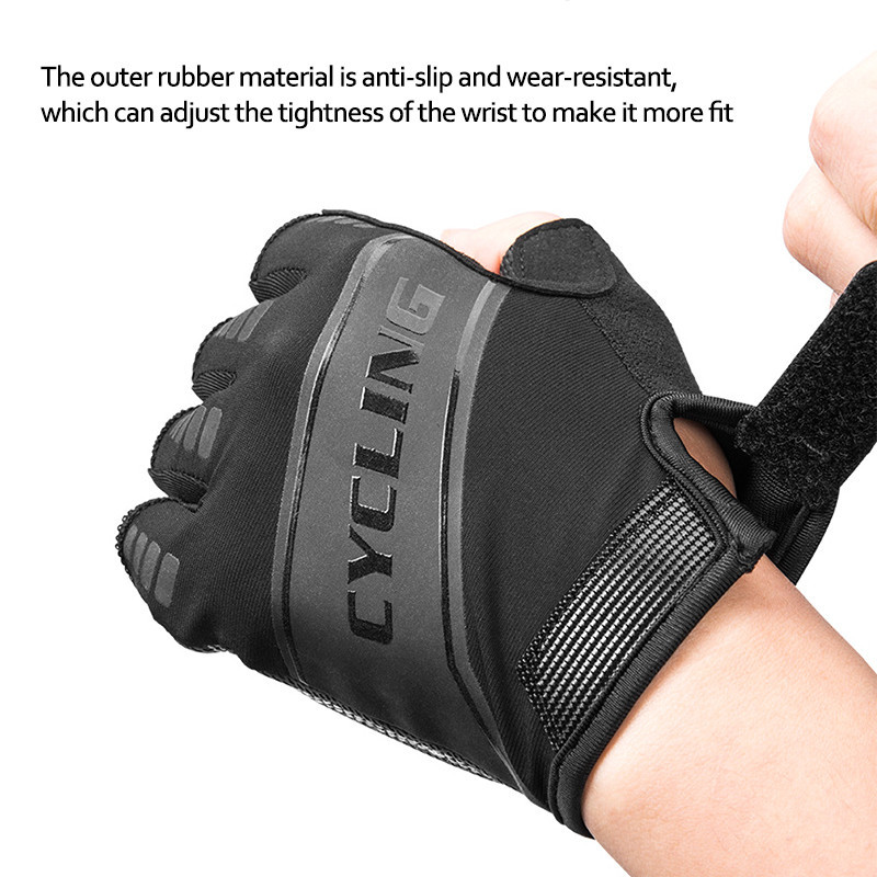 Pair-Bike-MTB-Outdoor-Fitness-Sport-Half-Finger-Gloves-Breathable-Cycling-Gear-Unisex-1631878