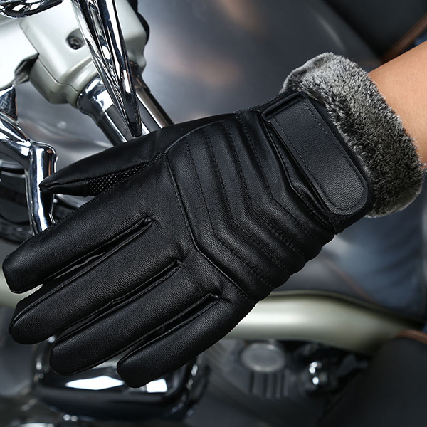 Thickened-Tough-Screenn-PU-Gloves-Riding-Racing-Skiing-Fishing-Motorcycle-Mountain-Bike-Black-1122089