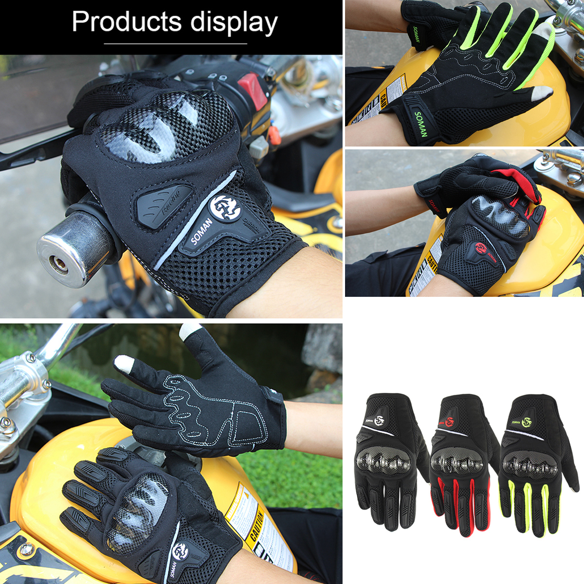 Touch-Screen-Full-Finger-Gloves-Safety-Protection-Motorcycle-Riding-Bike-Cycling-Sports-1602258