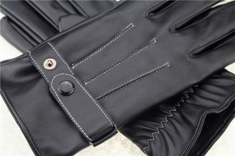 Touch-Screen-Gloves-Full-Finger-Winter-Warm-Thicken-Cotton-Windproof-PU-Leather-Waterproof-Black-1671442