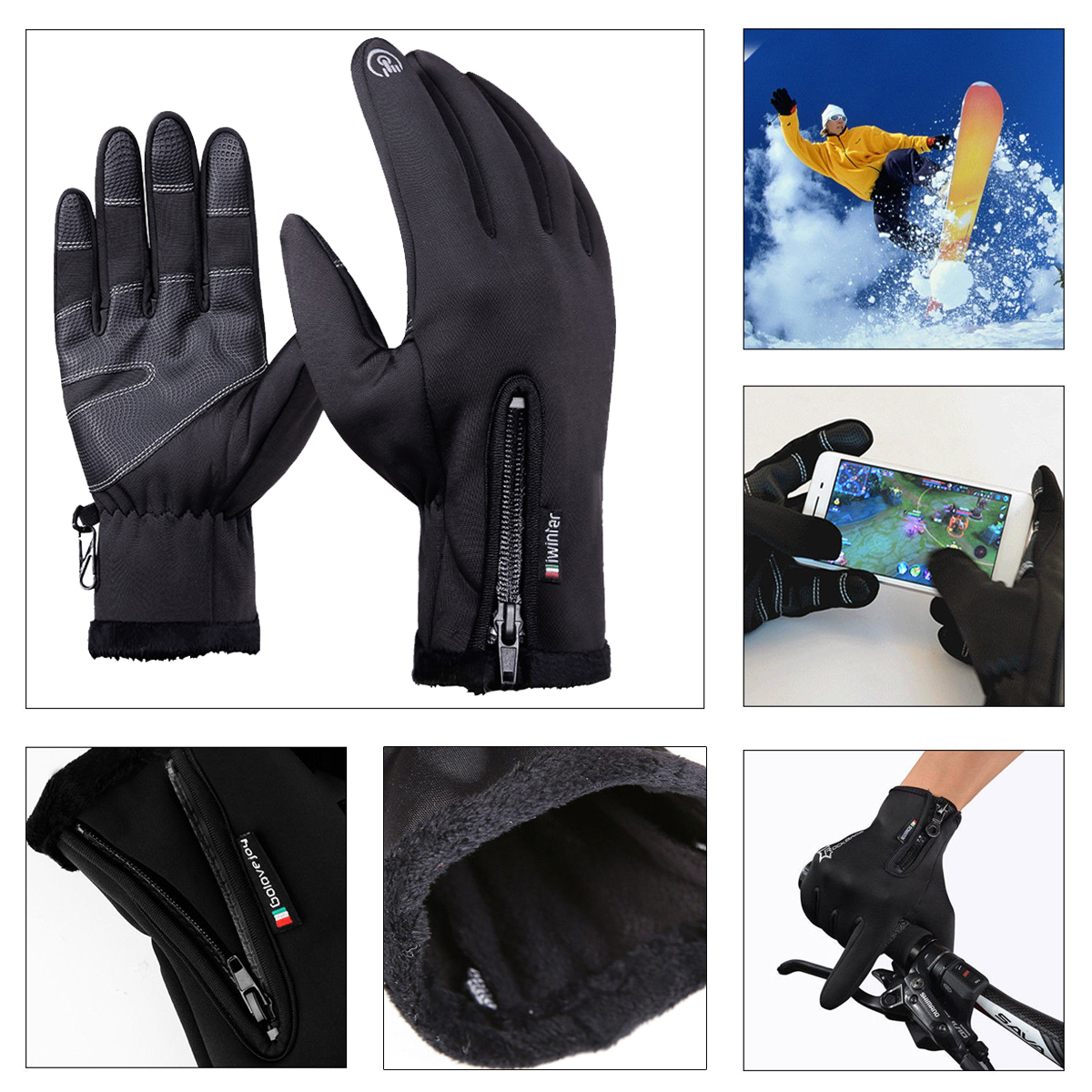 Touch-Screen-Gloves-Winter-Warm-Windproof-Waterproof-Anti-slip-Thermal-Zipper-1391097