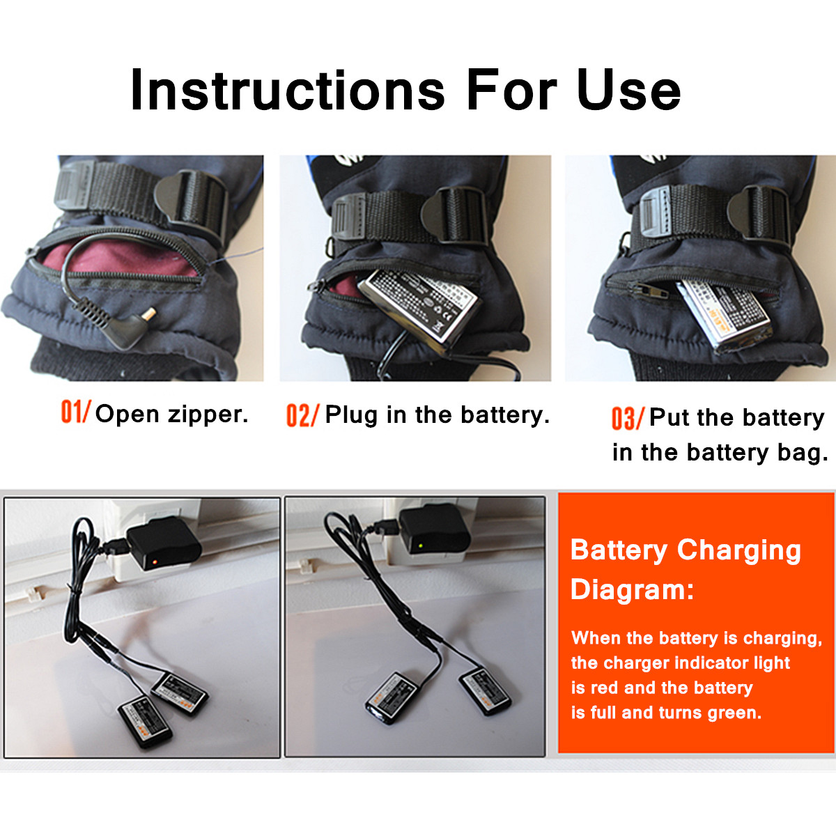 WARMSPACE-37V-2000mAh-Electric-Heated-Motorcycle-Gloves-Winter-Warmer-Rechargeable-Battery-1399576
