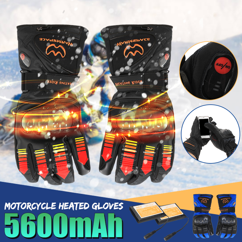 WARMSPACE-5600mah-Rechargeable-Electric-Gloves-Heated-Li-Battery-For-Motorcycle-Riding-Snowboarding--1243794
