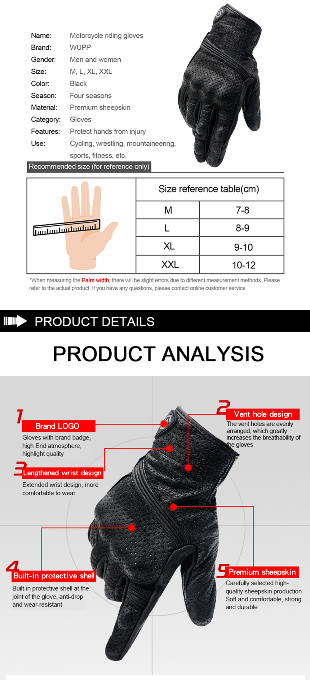 WUPP-Motorcycle-Full-Finger-Gloves-Leather-Off-Road-Racing-Outdoor-Sport--Touch-Screen-Driving-Ridin-1726821