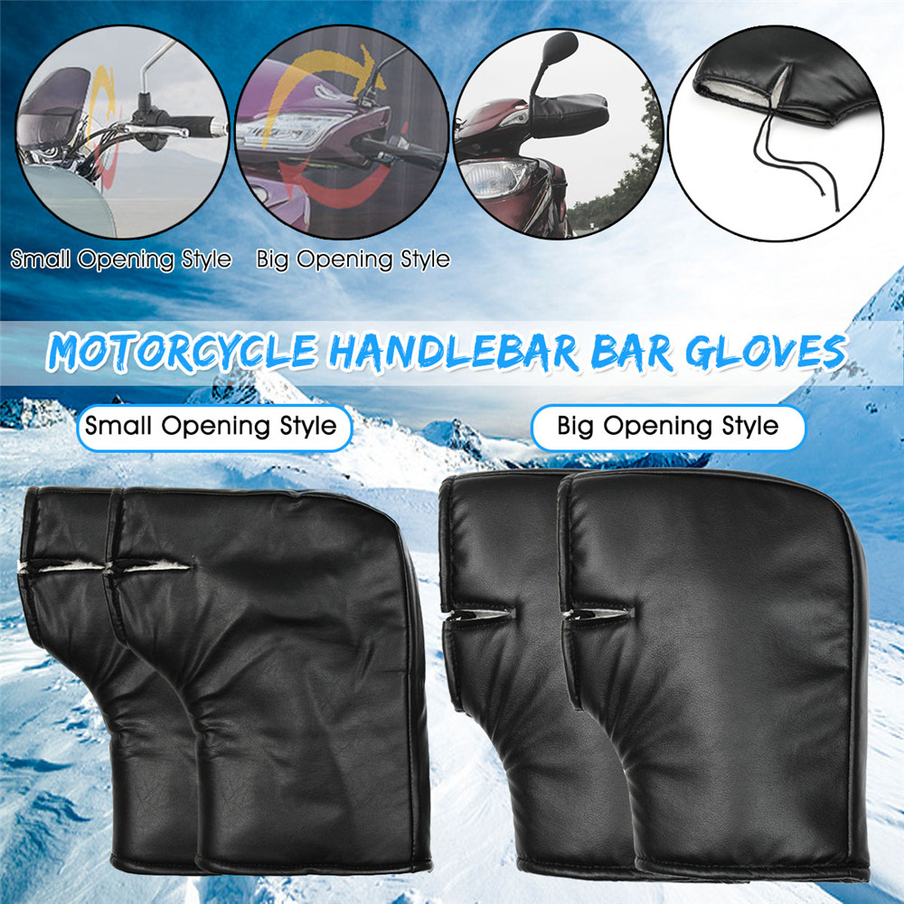 Warm-Motorcycle-Motorbike-Scooter-Handle-Bar-Grip-Muffs-Gloves-Winter-Protection-1392430