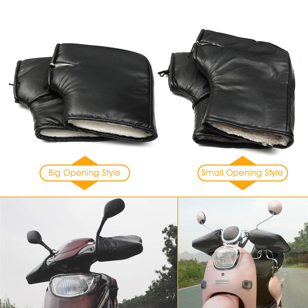 Warm-Motorcycle-Motorbike-Scooter-Handle-Bar-Grip-Muffs-Gloves-Winter-Protection-1392430