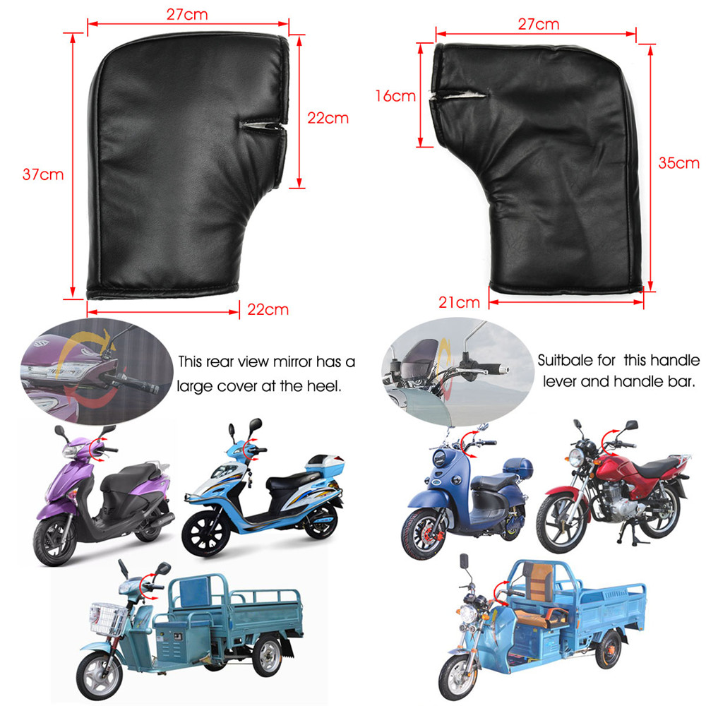 Warm-Motorcycle-Motorbike-Scooter-Handle-Bar-Grip-Muffs-Gloves-Winter-Protection-1392430