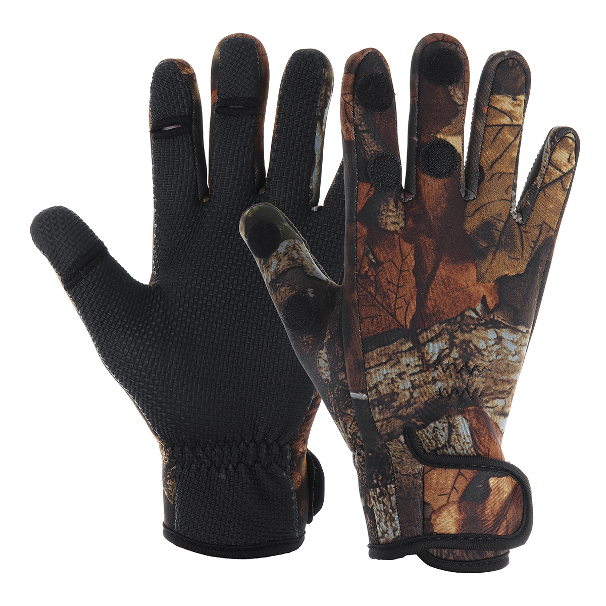 Waterproof-Neoprene-Camo-Gloves-Motorcycle-Racing-Folding-Fingers-Fishing-Shooting-Hunting-1421782