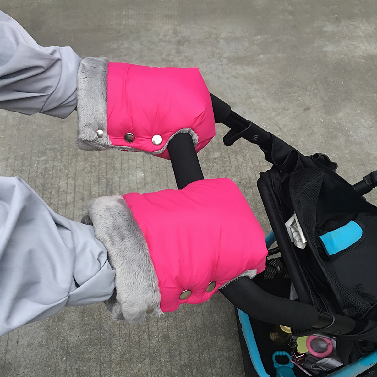 Waterproof-Winter-Stroller-Warm-Gloves-Pushchair-Hand-Muff-Mitten-Pram-Accessory-1618464