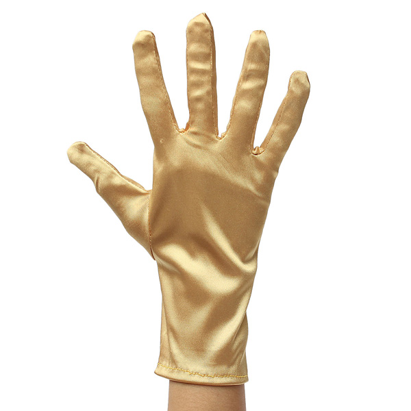 Wedding-Evening-Prom-Etiquette-Wrist-Magic-Gloves-Riding-Cylcing-Mountain-Bike-Gold-Silver-1118704
