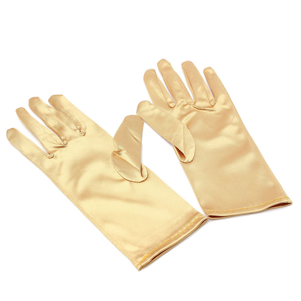 Wedding-Evening-Prom-Etiquette-Wrist-Magic-Gloves-Riding-Cylcing-Mountain-Bike-Gold-Silver-1118704