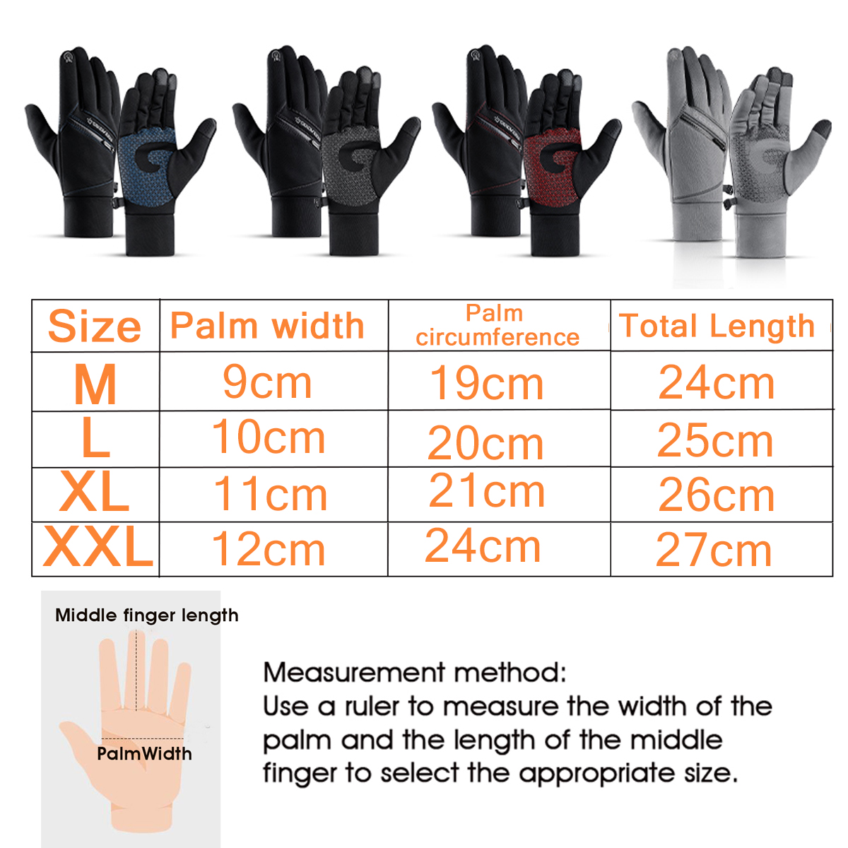 Winter-Skiing-Touch-Screen-Gloves-Sport-Outdoor-Snowboarding-Windproof-Thermal-1612929