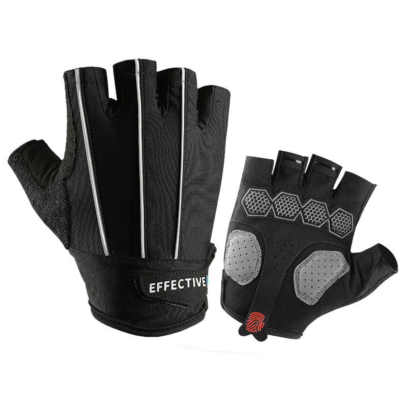 golovejoy-Motorcycle-Half-Finger-Gloves-Sport-Riding-Reflective-Protective-Outdoor-Anti-skid-1623030