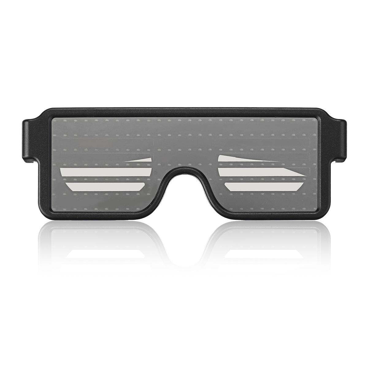 8-Modles-LED-Party-Glasses-Goggles-Futuristic-Eyes-Shield-Flat-Top-Shape-Frame-Mirrored-5-Colors-1483850