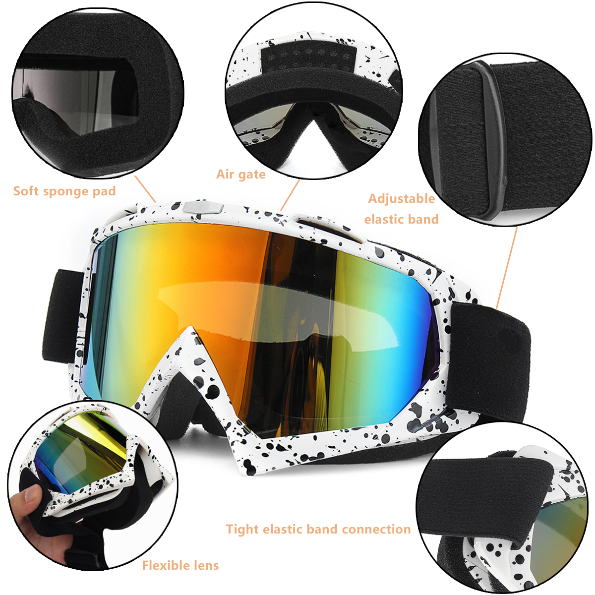 Anti-UV-Dust-Snow-Glasses-Goggles-For-Motorcycle-Motocross-Ski-Racing-Scooter-1349988