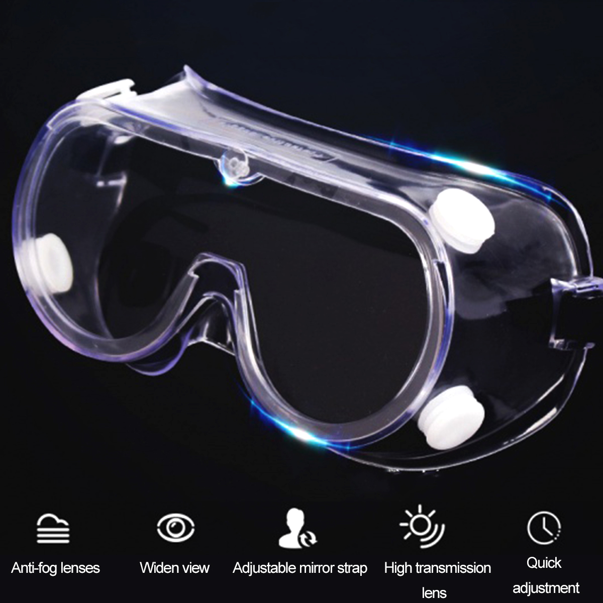 Clear-Vent-Protective-Safety-Goggles-Glasses-Anti-Fog-Medical-Lab-Work-Eyewear-1826311